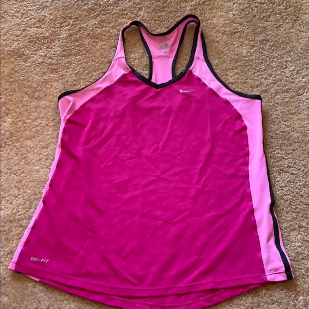 Nike racerback running tank
